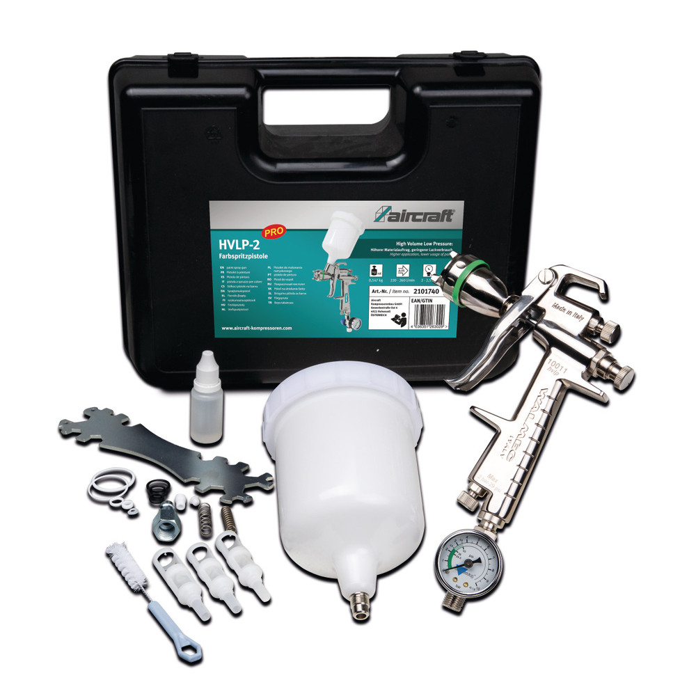 aircraft® Druckluft-Farbspritzpistole HVLP-2 PRO Produktbild img3 L
