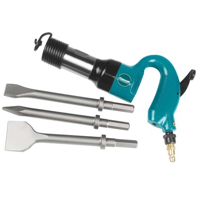 Produktbild von aircraft® - Druckluft-Meißelhammer Abbruch MHA inkl. 3-teiligem Meißelset