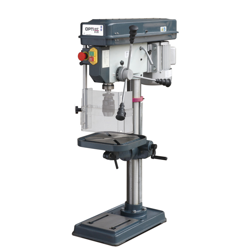 OPTIMUM OPTIdrill B20 SET / 400V/3Ph/50Hz Tischbohrmaschine Produktbild img1 L