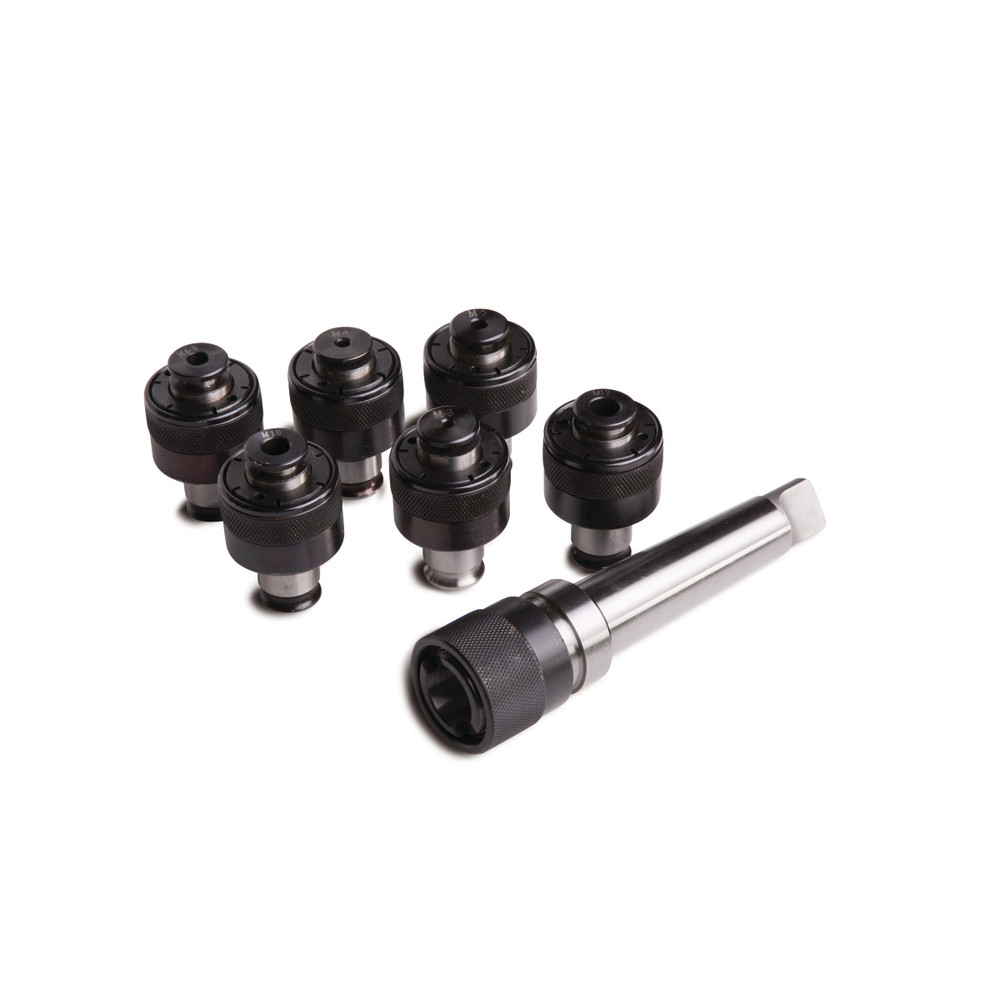 OPTIMUM Gewindeschneidfutter MK3 - M8-M20 mit 6 Einsätzen "DIN Standard" Produktbild img1 L