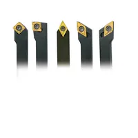 Produktbild von OPTIMUM® - Drehmeißel Satz 5-teilig HM 12mm MADE in GERMANY