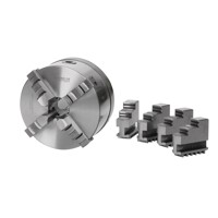 Produktbild von OPTIMUM® - 4-Backen-Drehfutter 160mm - DIN55029 DIN ISO 702-2 Nr. 4, zentrisch 