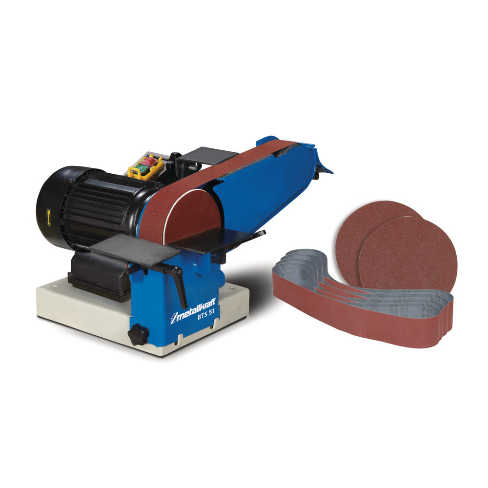 metallkraft® BTS 51 SET Band- und Tellerschleifer Produktbild img1 L