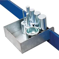 Produktbild von metallkraft® - 6-teilig Dornensatz mit Lochplatte für WPP15 / 15T