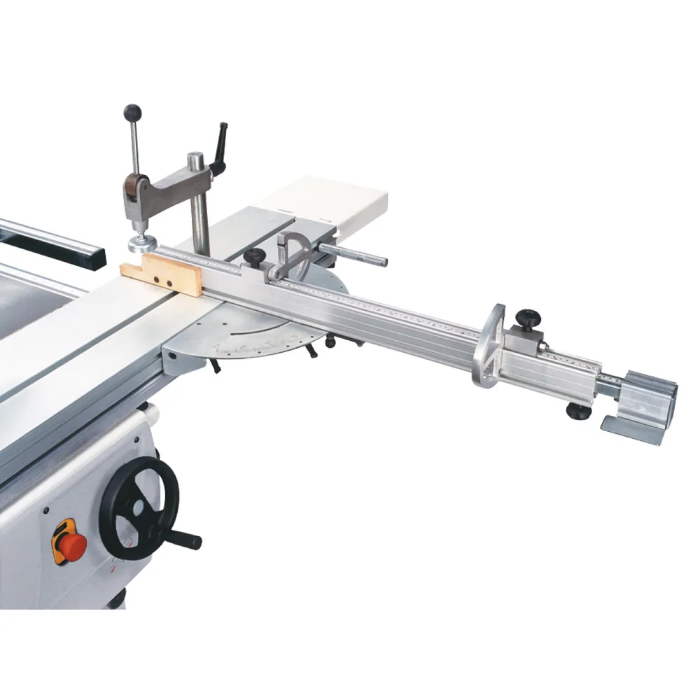 holzkraft Gehrungsanschlag mit Klappanschlägen Skala, Teleskopanschlag und Gradraster Produktbild img2 L