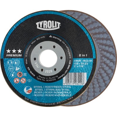 Produktbild von TYROLIT - RONDELLER® 2in1 ø125mm A36Q