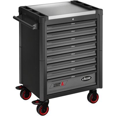 Produktbild von VIGOR® - Werkstattwagen Series L ∙ leer ∙ V1901-X ∙ L x B x H: 723 x 459 x 1002