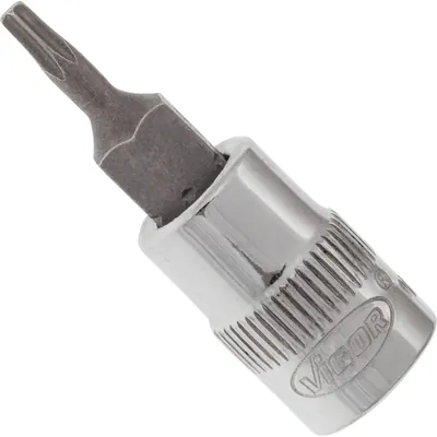 Produktbild von VIGOR® - T Schraubendreher-Einsatz ∙ V2595N ∙ Vierkant 6,3mm (1/4") ∙ T Profil 
