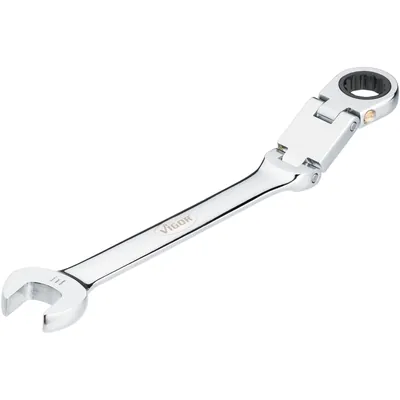Produktbild von VIGOR® - VIGOR Doppelgelenk Ratschen-Ring-Maulschlüssel ∙ V6752-14 ∙ Außen Dopp
