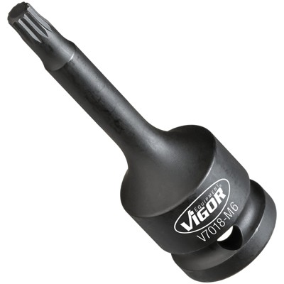 Produktbild von VIGOR® - VIGOR Schlagschrauber Schraubendreher-Einsatz ∙ V7018-M6 ∙ Vierkant12,