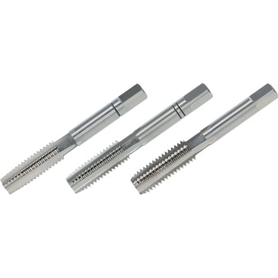 Produktbild von VÖLKEL - Handgewindebohrer 3-teilig Satz LINKS, HSS-G, DIN 352, BSW 7/8"