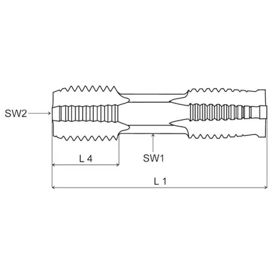 Produktbild von VÖLKEL - HexTap DS, HSS-G, M 12x0,5