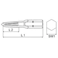VÖLKEL Einschnitt-Gewindebohr-Bits M3-M10 HSSG D352 Produktbild img4 S