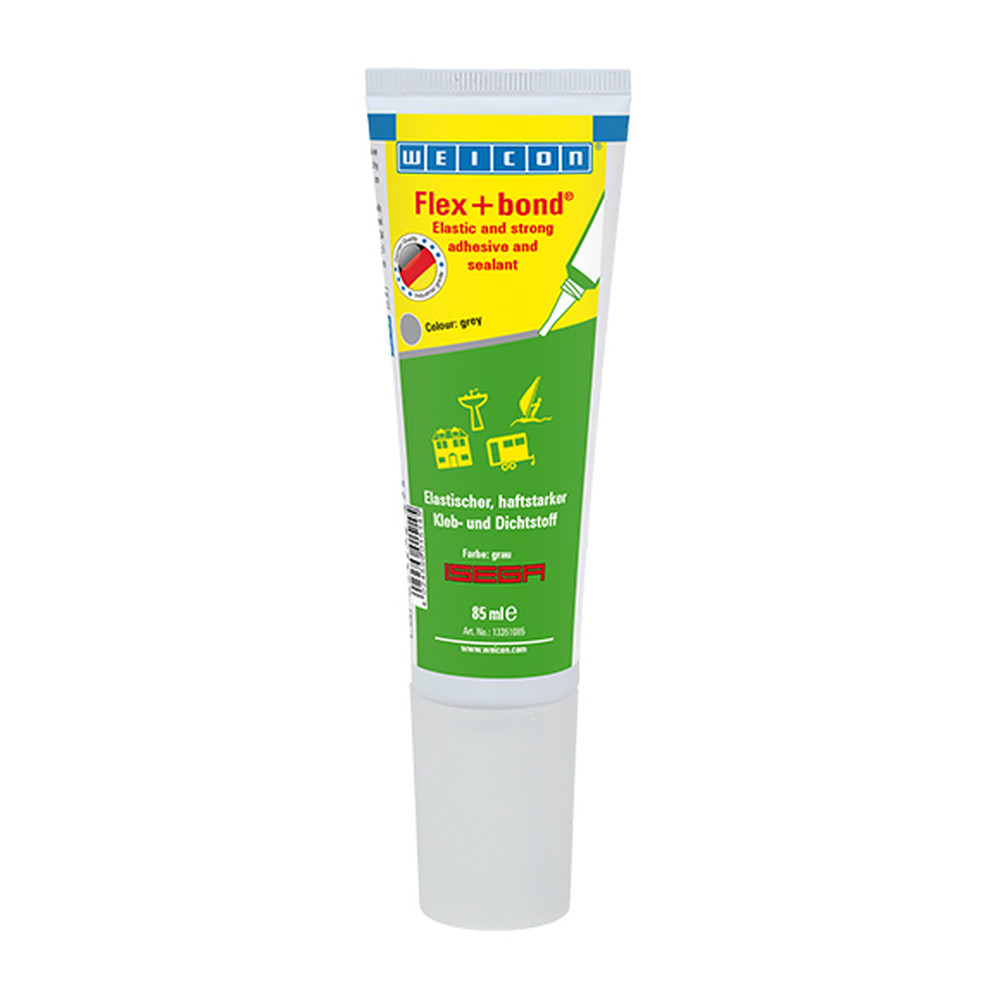 WEICON® Flex+bond® Kleb- und Dichtstoff 85ml grau Produktbild img1 L