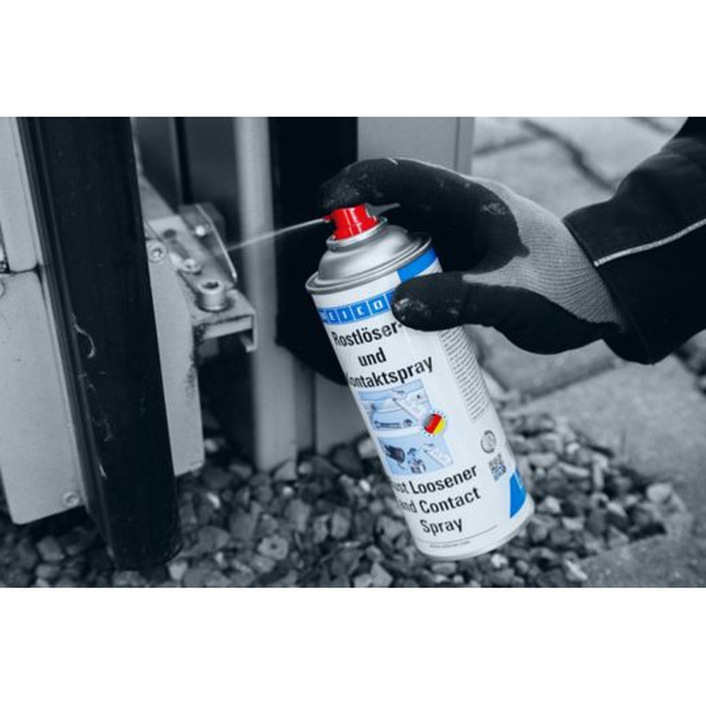 WEICON Rostlöser- und Kontaktspray | Kriech- und Pflegeöl mit 6-fach Wirkung | 400 ml | beige Produktbild img2 L