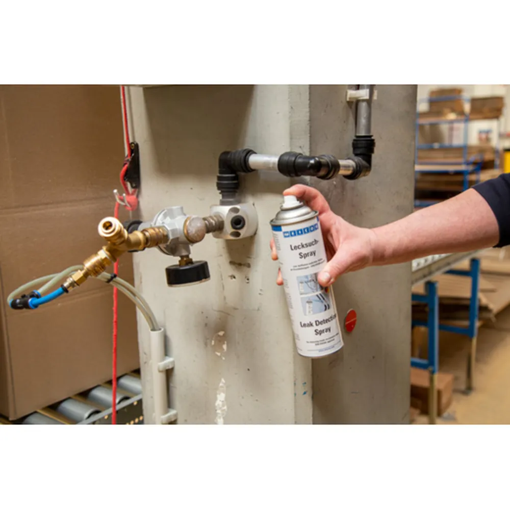 WEICON Lecksuch-Spray | Risse und Undichtigkeiten an Druckleitungen auffinden | 400 ml | weiß, milchig Produktbild img3 L