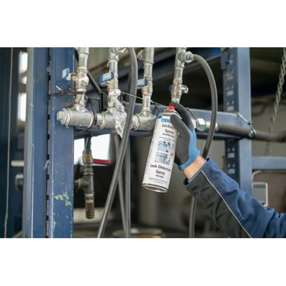 WEICON Lecksuch-Spray dickflüssig | Risse und Undichtigkeiten an Gasleitungen auffinden | 400 ml Produktbild img3 L