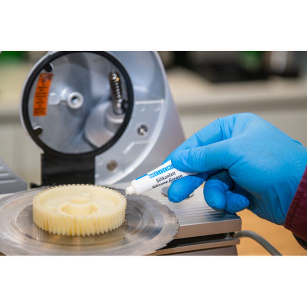 WEICON® Silikonfett | lebensmittelechtes Schmierfett | 85 g | farblos, transluzent Produktbild img4 L