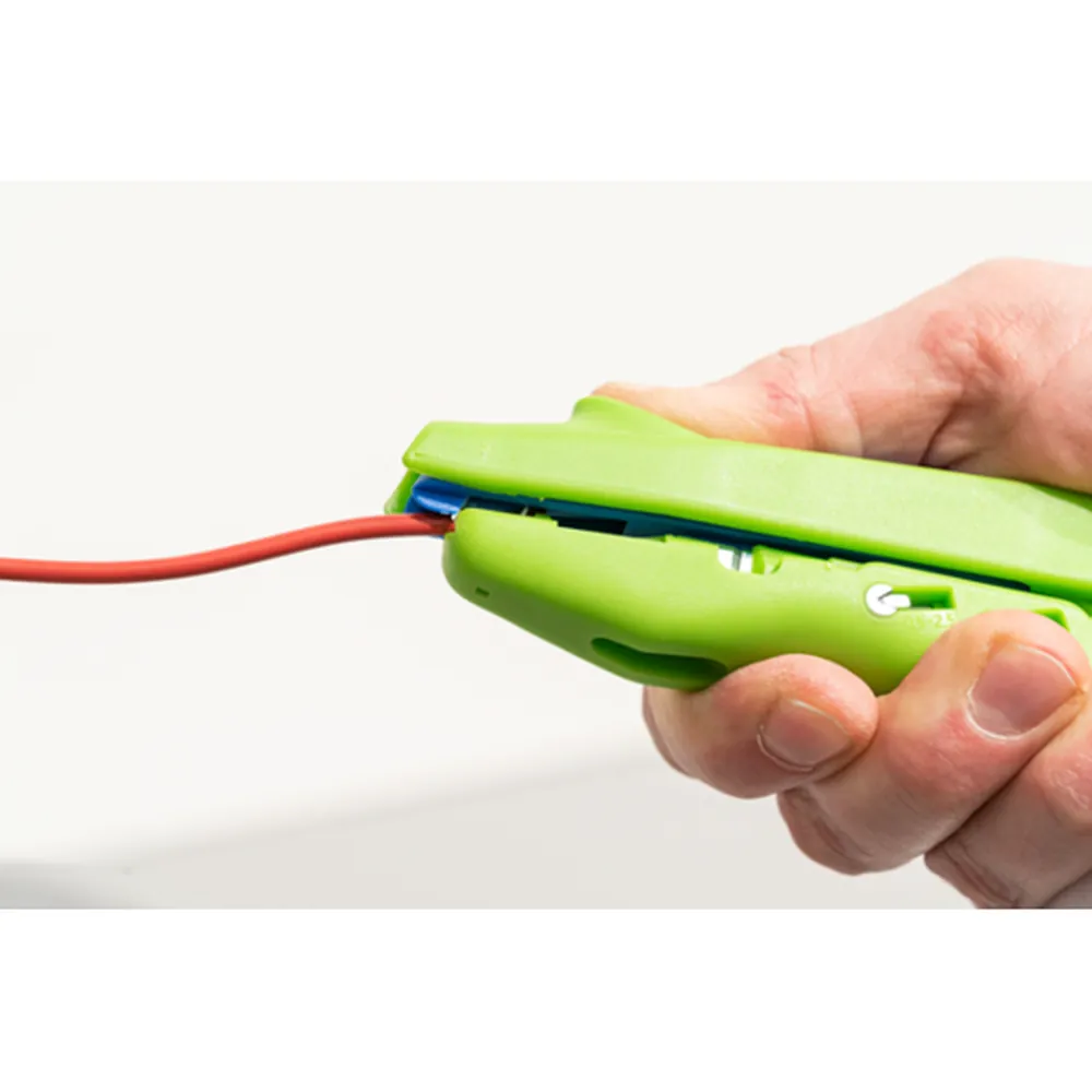 WEICON Duo-Crimp No. 300 Green Line | zum Abisolieren und Crimpen, Arbeitsbereich 0,5 mm² - 6,0 mm² | 1 Stück Produktbild img5 L