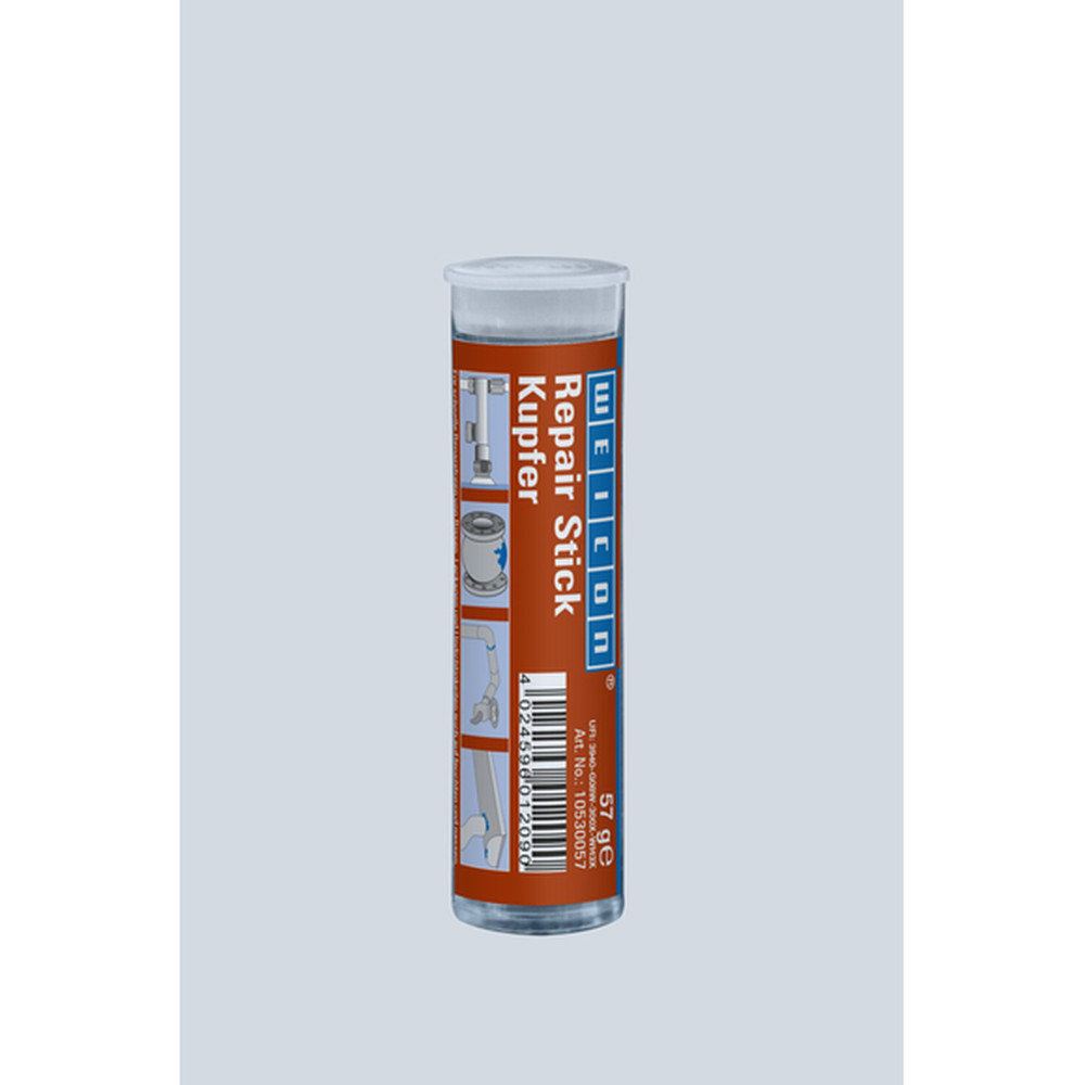 WEICON® Repair Stick Kupfer | Reparaturknete mit Trinkwasserzulassung | 57 g | kupfer Produktbild img1 L
