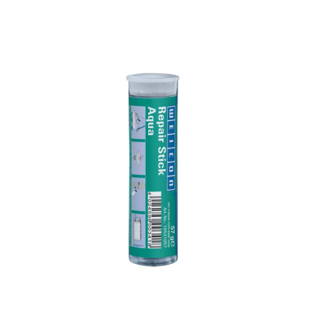 WEICON Repair Stick Aqua | Reparaturknete für Unterwasseranwendungen | 57 g | altweiß Produktbild img7 L