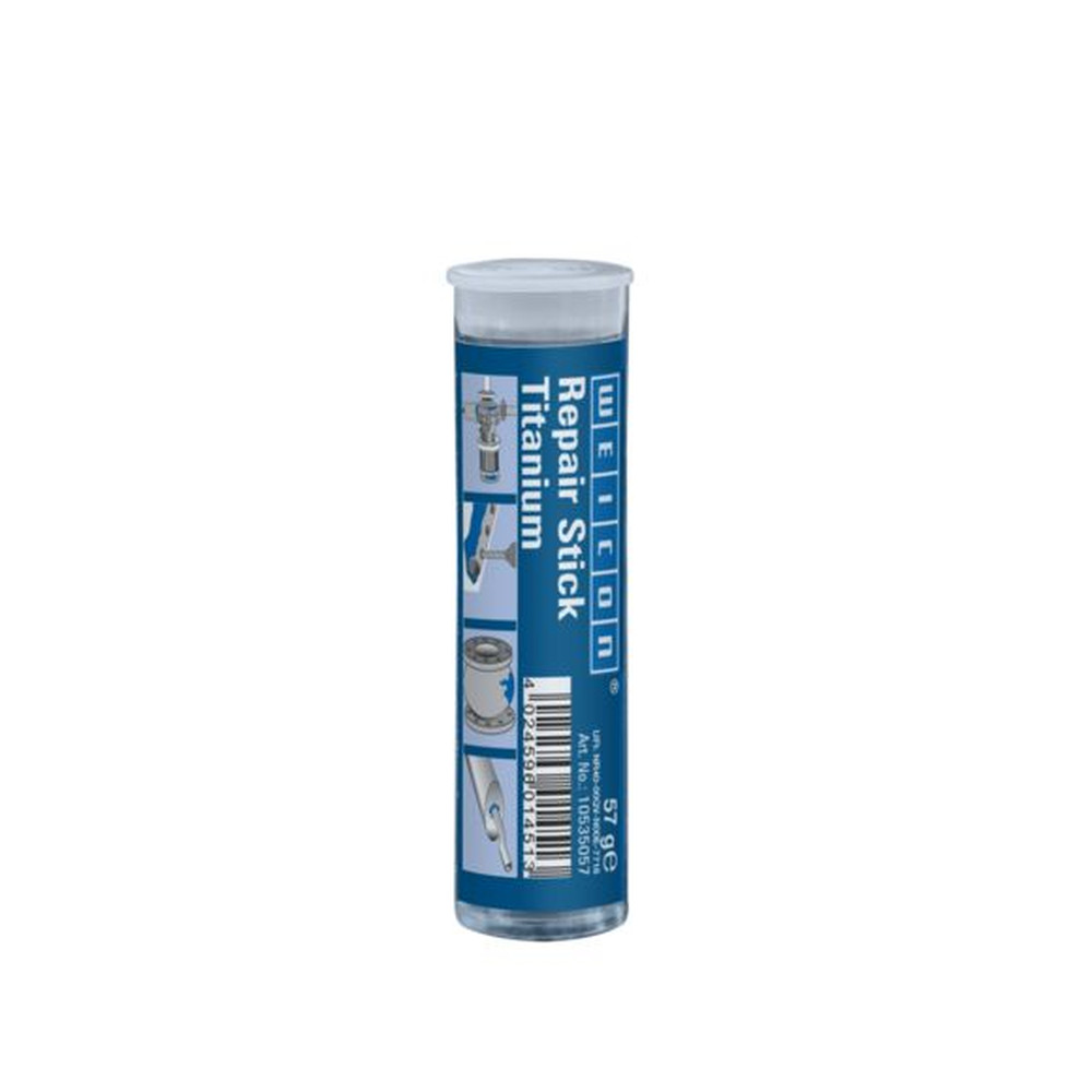 WEICON Repair Stick Titanium | Reparaturknete, hochtemperaturbeständig | 57 g | braun Produktbild img1 L