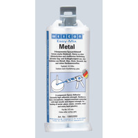 WEICON Easy-Mix Metal | Epoxid-Klebstoff zum Kleben von Metallteilen | 50 ml | graugrün Produktbild