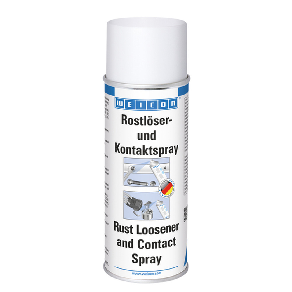 WEICON Rostlöser- und Kontaktspray | Kriech- und Pflegeöl mit 6-fach Wirkung | 400 ml | beige Produktbild img1 L