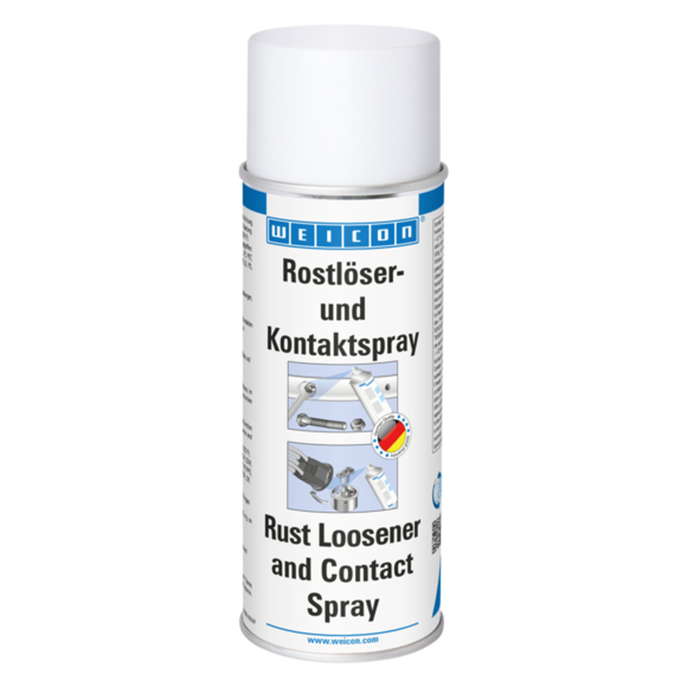 WEICON Rostlöser- und Kontaktspray | Kriech- und Pflegeöl mit 6-fach Wirkung | 400 ml | beige Produktbild img6 L