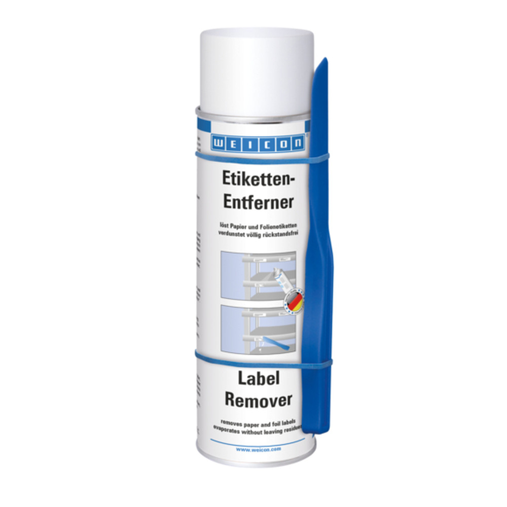 WEICON Etikettenentferner | zum Lösen jeglicher Art von Etiketten | 500 ml | farblos, transparent Produktbild img1 L