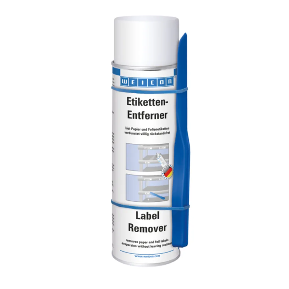 WEICON Etikettenentferner | zum Lösen jeglicher Art von Etiketten | 500 ml | farblos, transparent Produktbild img1 L