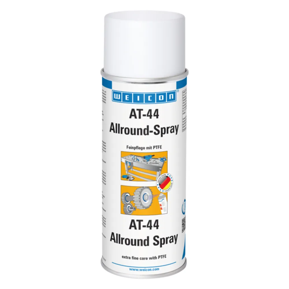 WEICON AT-44 Allround-Spray | Schmier- und Multifunktionsöl mit PTFE | gelblich, transparent Produktbild img1 L