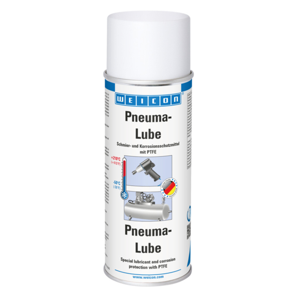 WEICON Pneuma-Lube | Schmier- und Pflegeöl für Druckluftwerkzeug | 400 ml | gelblich Produktbild img1 L