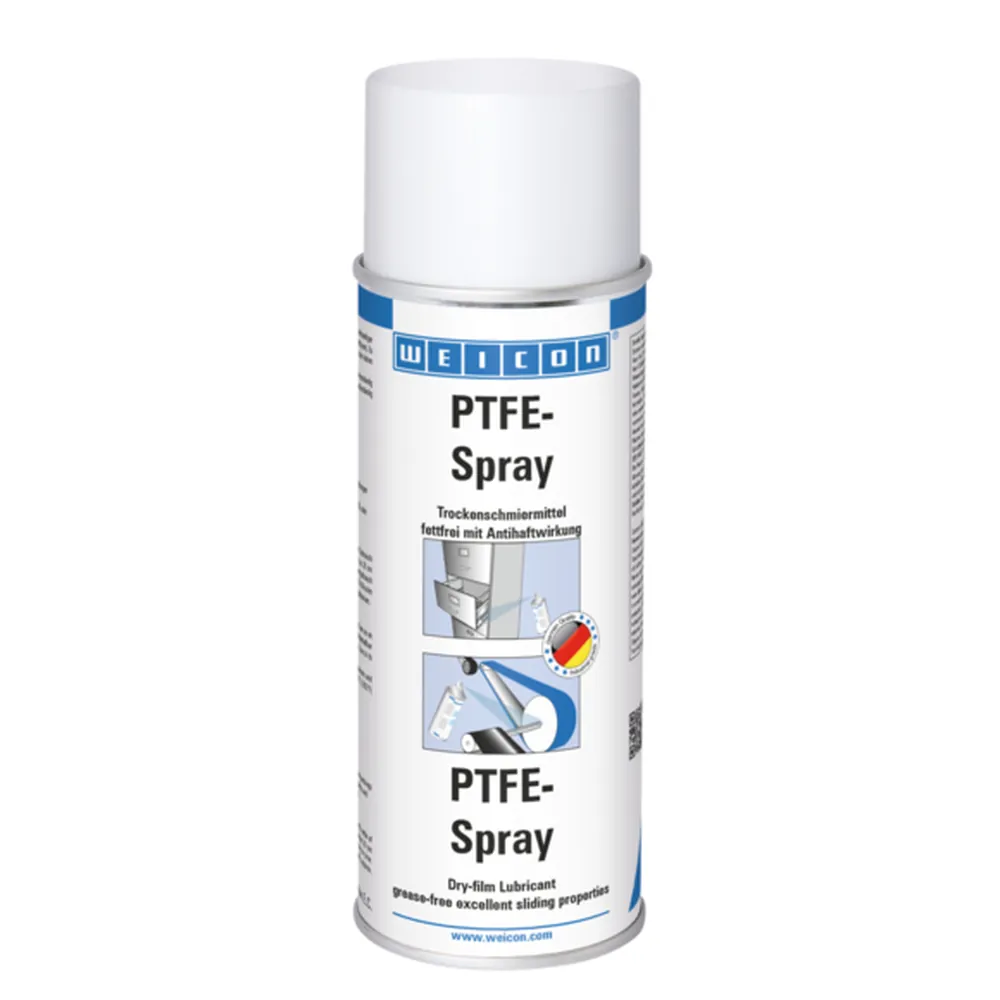WEICON PTFE-Spray | fettfreies Trockenschmiermittel | 400 ml | weiß Produktbild img1 L