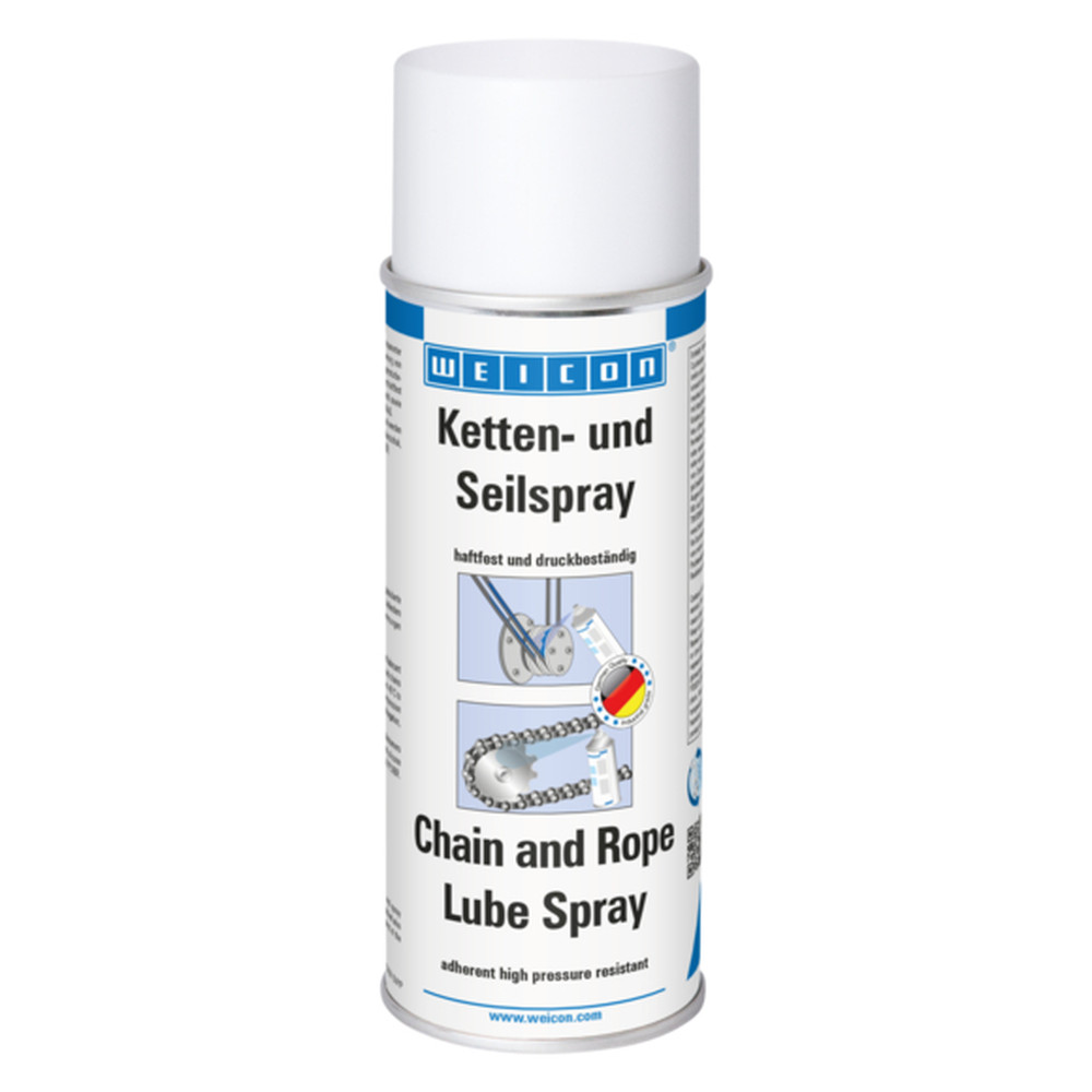 WEICON Ketten- und Seilspray | transparenter Haftschmierstoff | 400 ml | transparent Produktbild img1 L