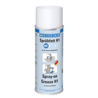 WEICON Sprühfett H1 | Schmierstoff für den Lebensmittelbereich NSF H1 | 400 ml | gelblich-weiß Produktbild