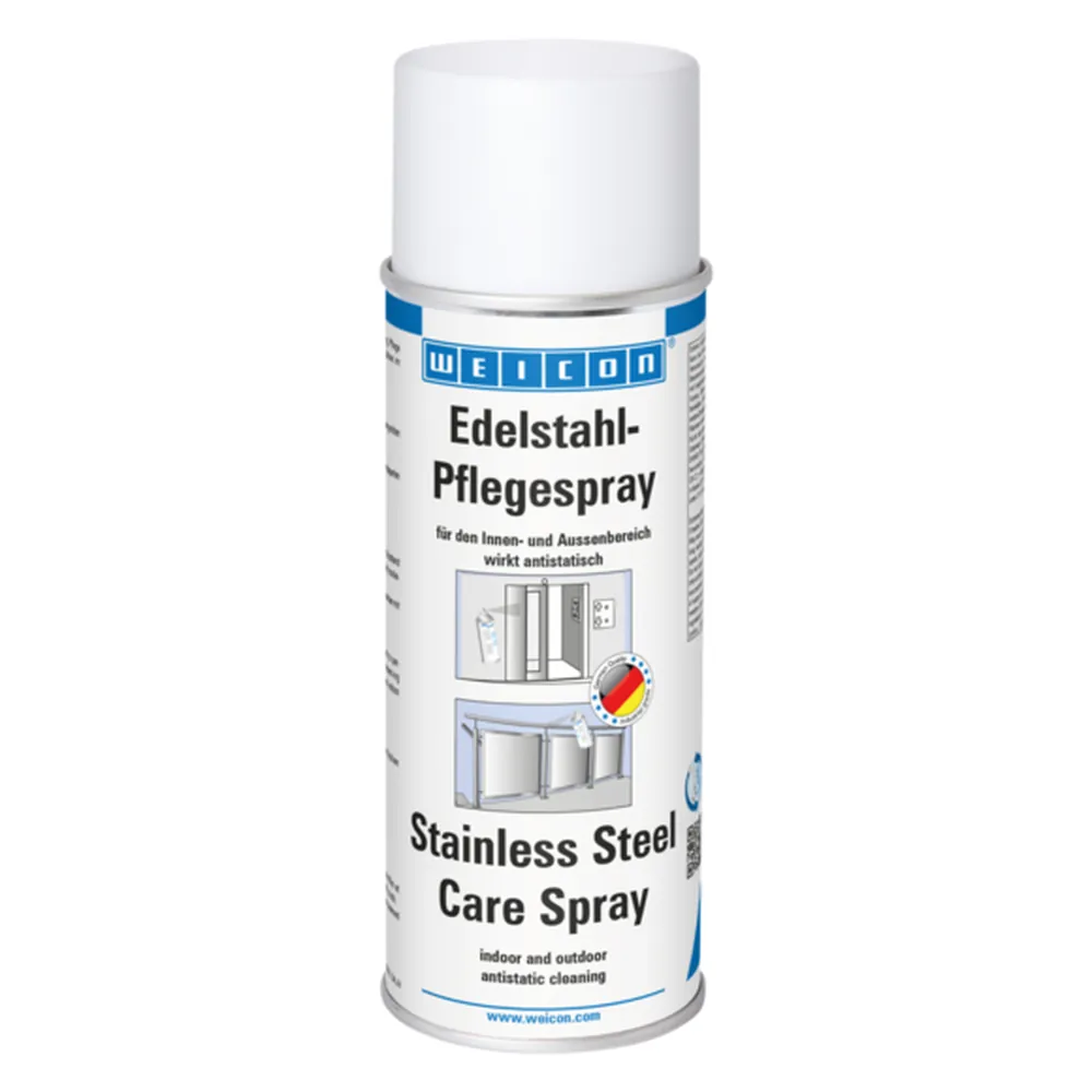 WEICON Edelstahlpflege-Spray | Reinigungs-, Schutz- und Pflegeöl für Edelstahl Produktbild img1 L