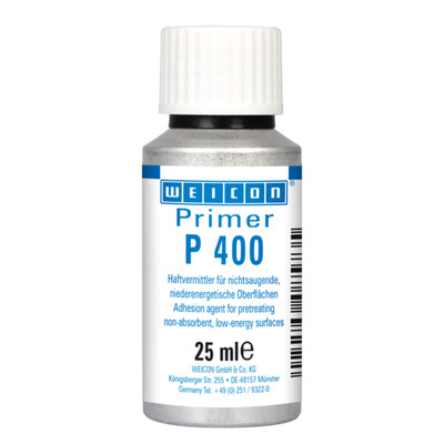 Produktbild von WEICON® - Primer P 400 | Haftvermittler für niederenergetische Kunststoffe | 25