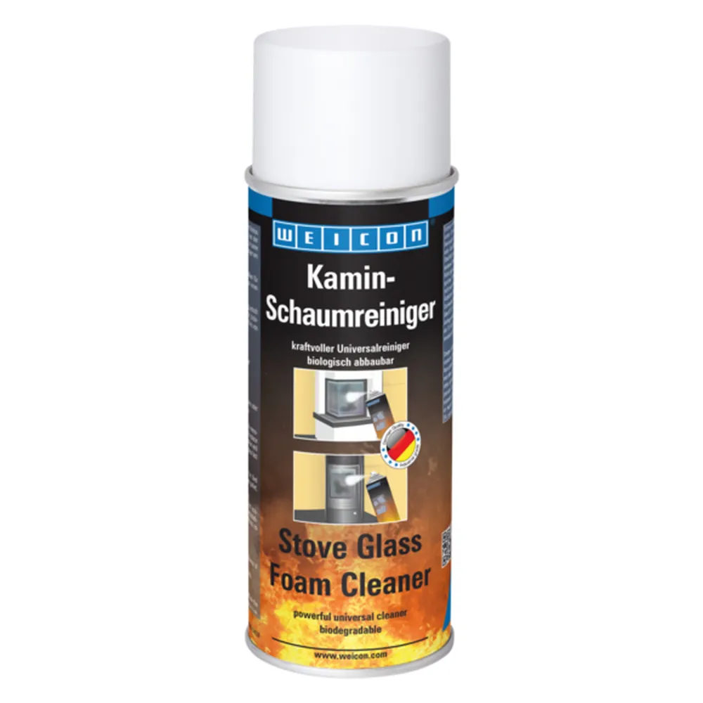 WEICON Kaminschaumreiniger | entfernt umweltneutral Ruß, Staub und Asche | 400 ml Produktbild img1 L