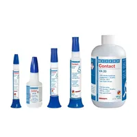 WEICON VA 20 Cyanacrylat-Klebstoff | Sekundenkleber für den Lebensmittelbereich sowie Kunststoff und Gummi Produktbild