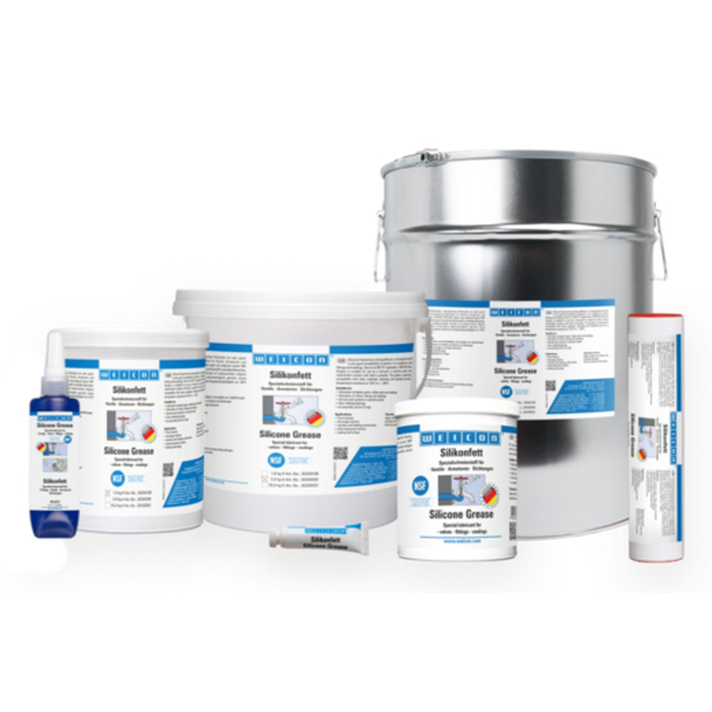 WEICON® Silikonfett | lebensmittelechtes Schmierfett | 85 g | farblos, transluzent Produktbild img2 L