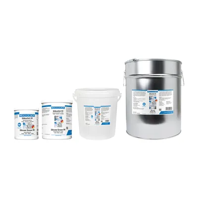 Produktbild von WEICON® - Silikonfett HV | lebensmittelechtes Schmierfett | 450 g | farblos, tr