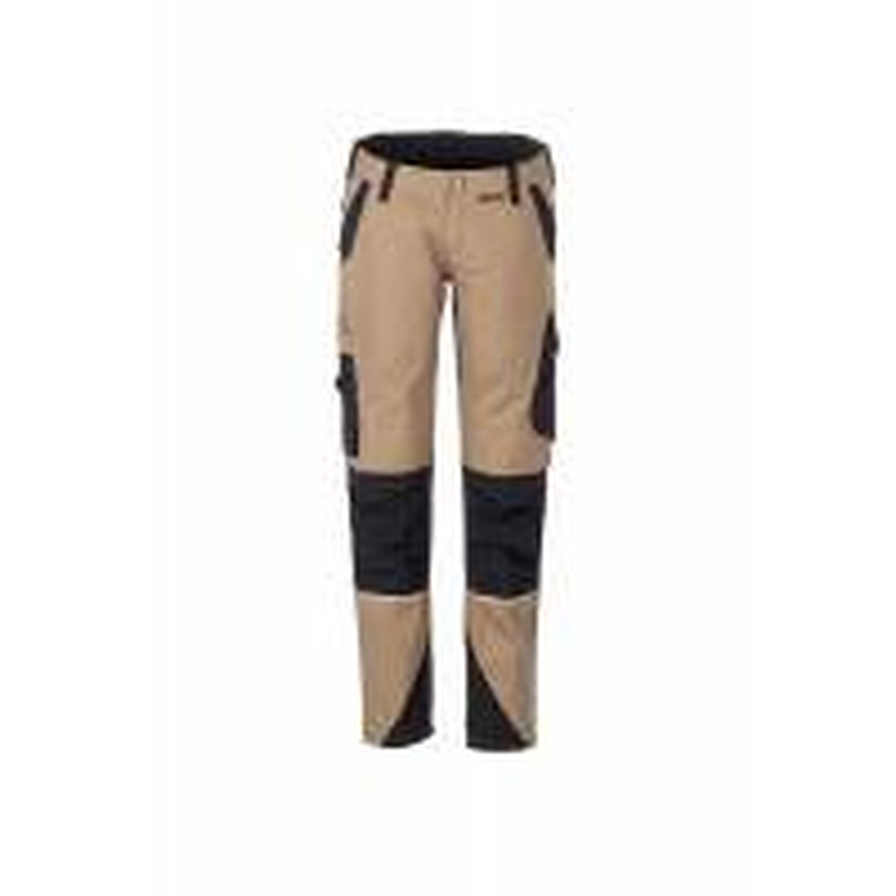 Planam Damen-Bundhose Norit Farbe: sand/schwarz Größe 42 Produktbild img1 L