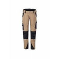 Planam Damen-Bundhose Norit Farbe: sand/schwarz Größe 42 Produktbild img1 S