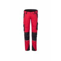 Planam Damen-Bundhose Norit Farbe: rot/schwarz Größe 42 Produktbild