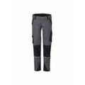Planam Damen-Bundhose Norit Farbe: schiefer/schwarz Größe 42 Produktbild