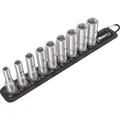 Produktbild von Wera® - Steckschlüsseleinsatz-Satz Belt B Deep 1, 3/8"-Antrieb, 9-teilig