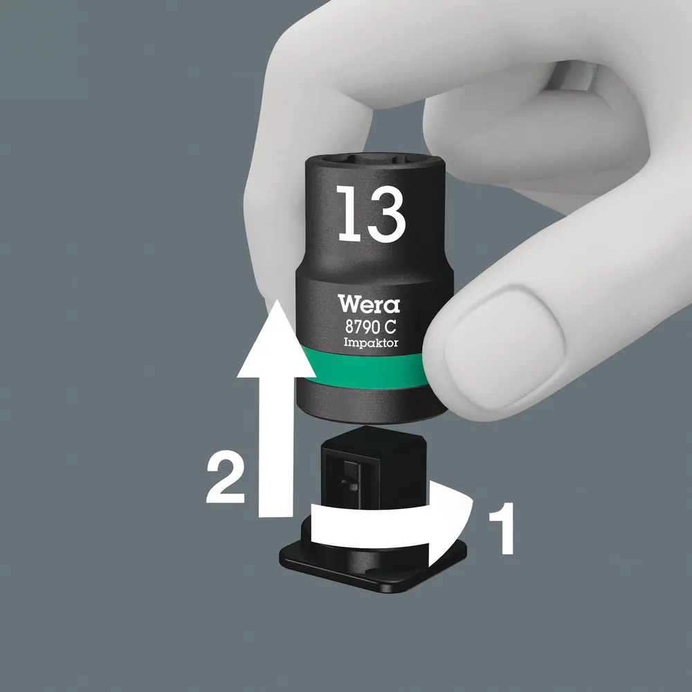 Wera Belt C Impaktor (Textilgurt), 9-teilig, unbestückt Produktbild img2 L