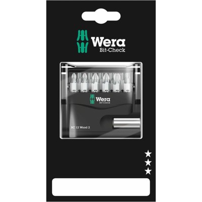 Produktbild von Wera® - Bit-Check 12 Wood 2 SB, 12-teilig