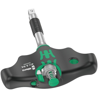 Produktbild von Wera® - 411 A RA Quergriff-Adapterschraubendreher mit Ratschenfunktion, 1/4" x 